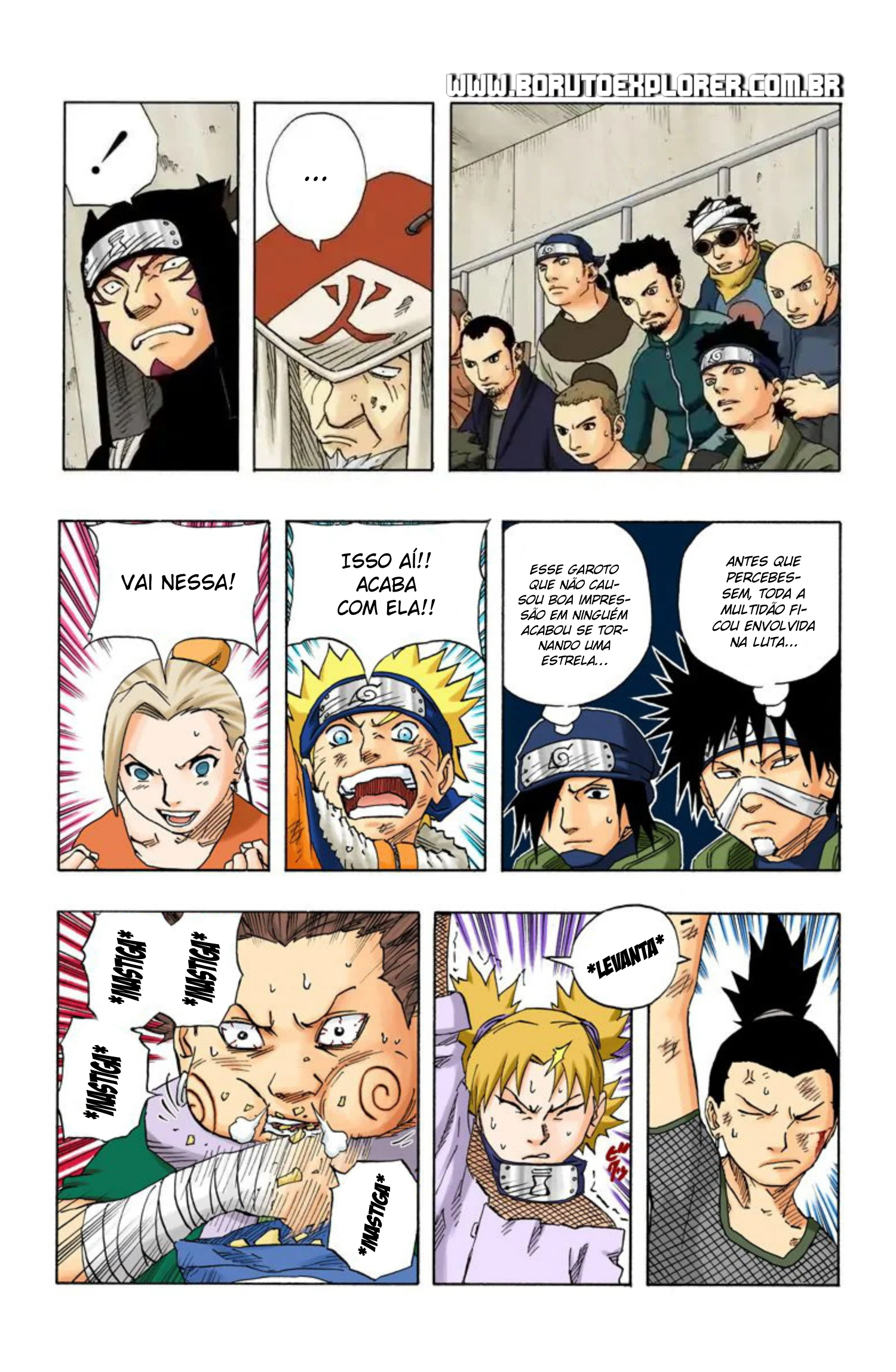 Read Naruto - Versão Colorida Oficial Manga Online