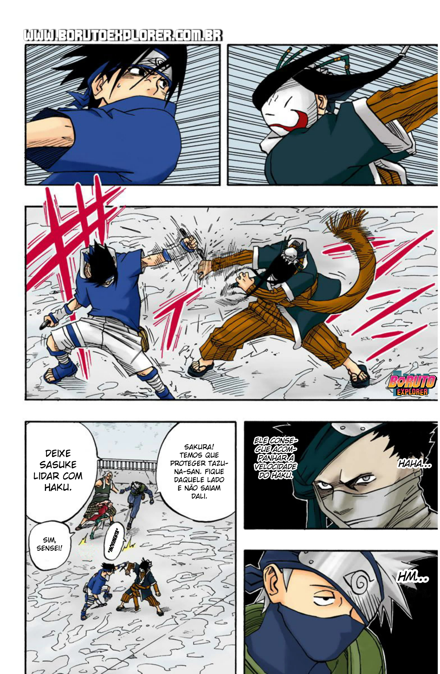 Read Naruto - Versão Colorida Oficial Manga Online