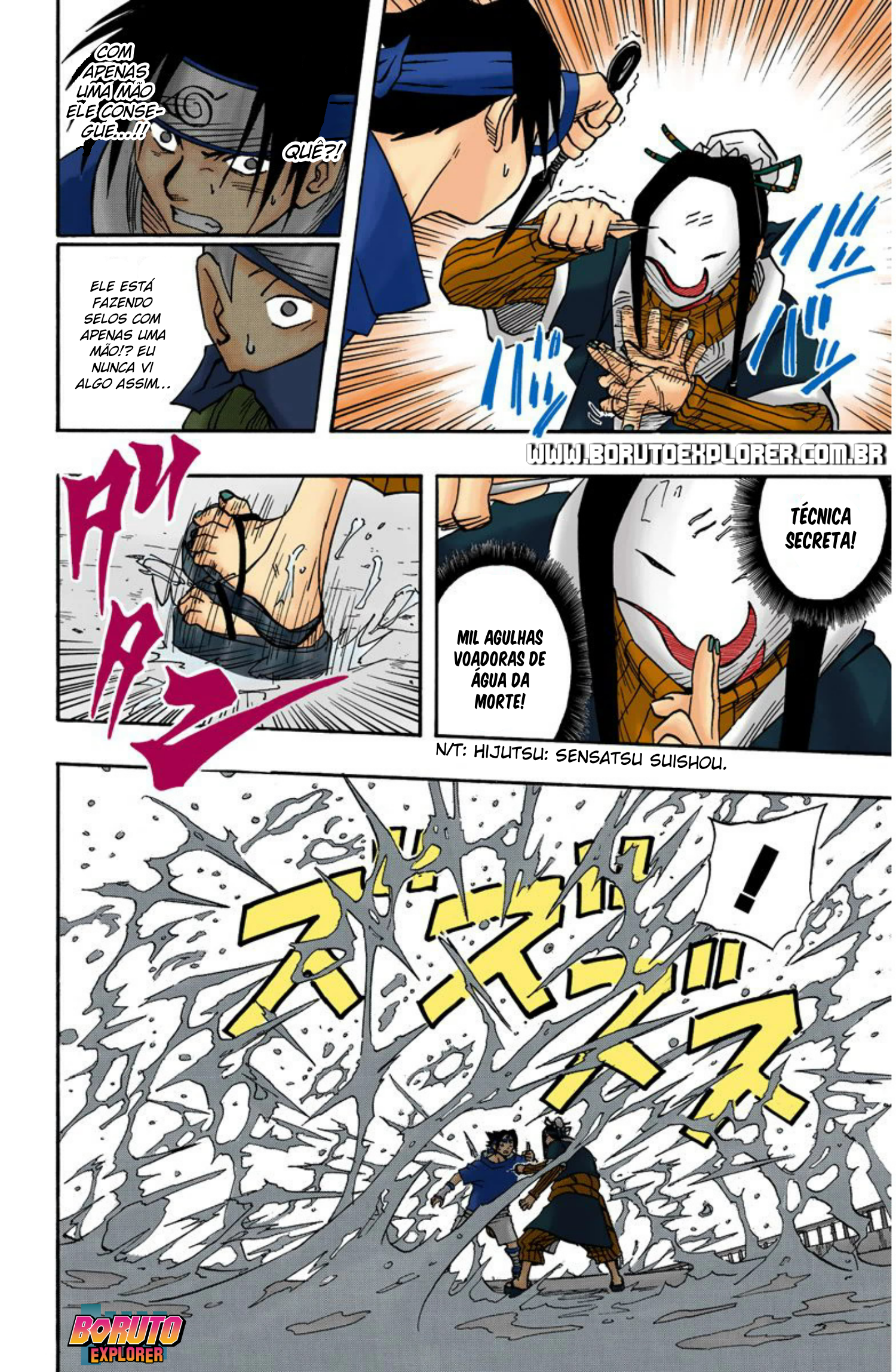 Read Naruto - Versão Colorida Oficial Manga Online