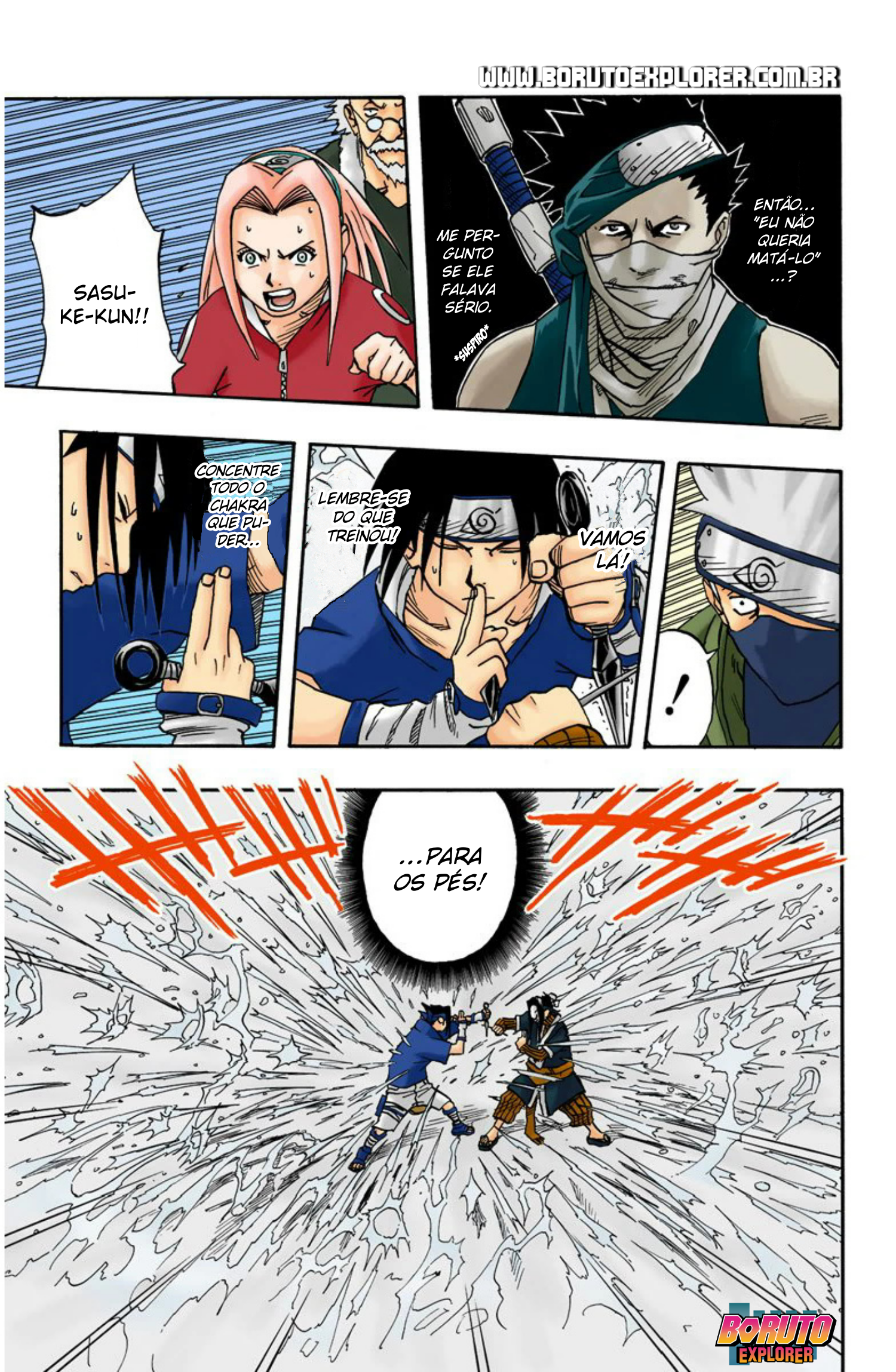 Read Naruto - Versão Colorida Oficial Manga Online