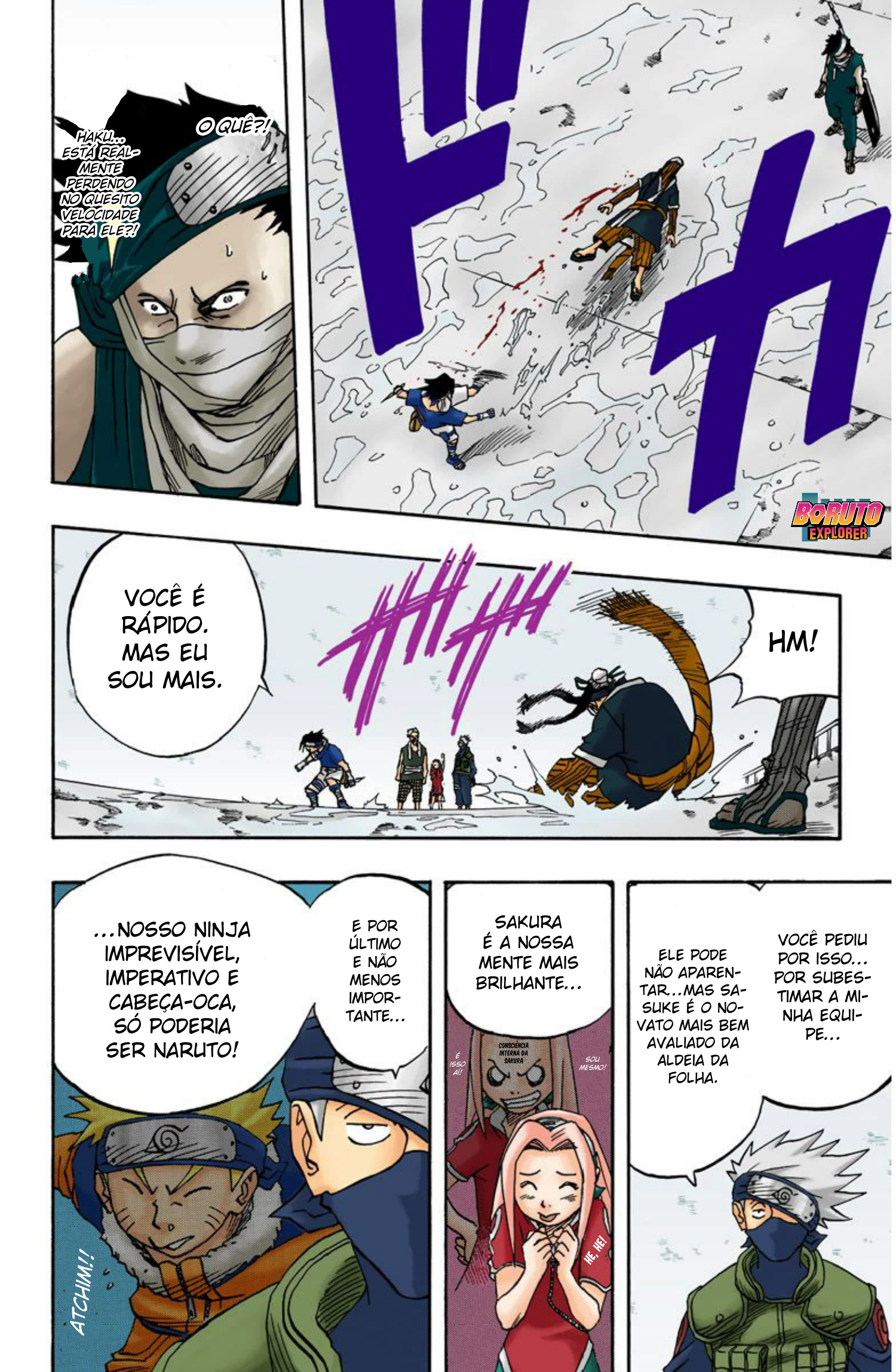 Read Naruto - Versão Colorida Oficial Manga Online