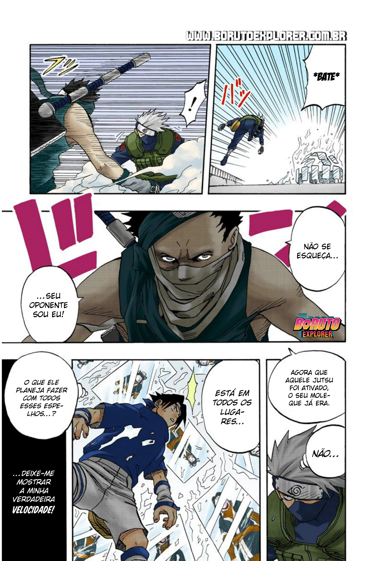Read Naruto - Versão Colorida Oficial Manga Online
