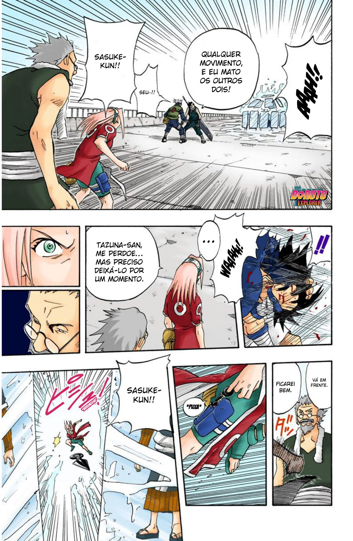 Read Naruto - Versão Colorida Oficial Manga Online