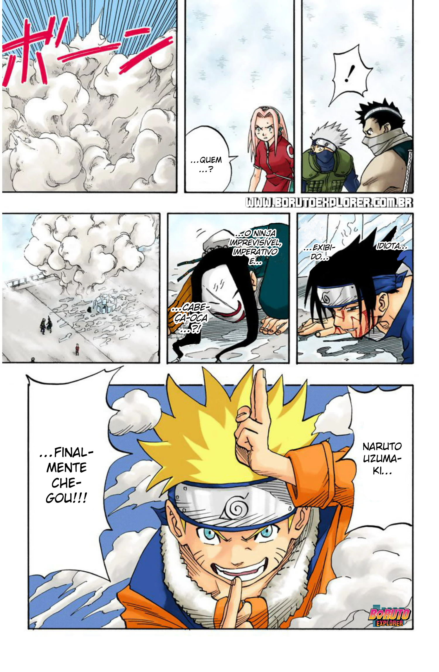 Read Naruto - Versão Colorida Oficial Manga Online