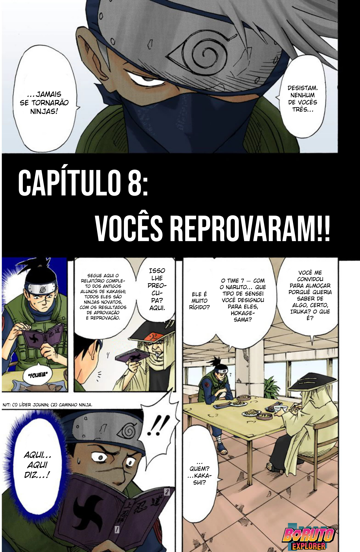 Read Naruto - Versão Colorida Oficial Manga Online