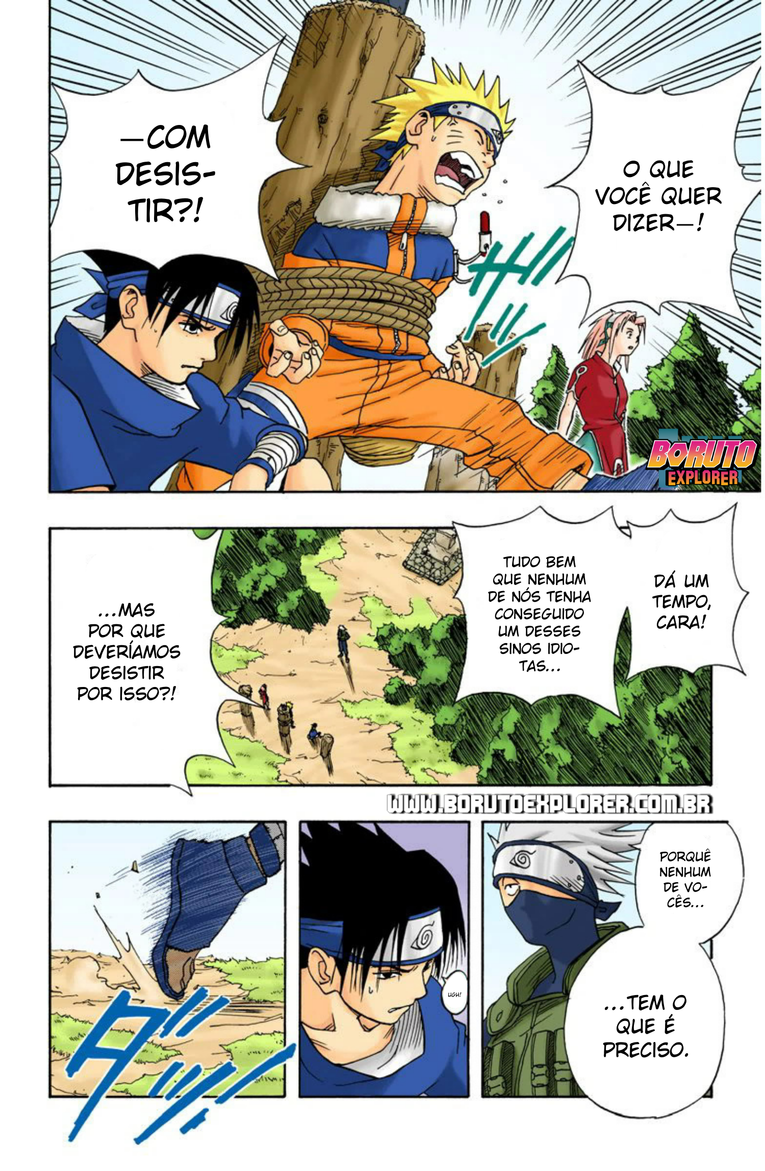 Read Naruto - Versão Colorida Oficial Manga Online