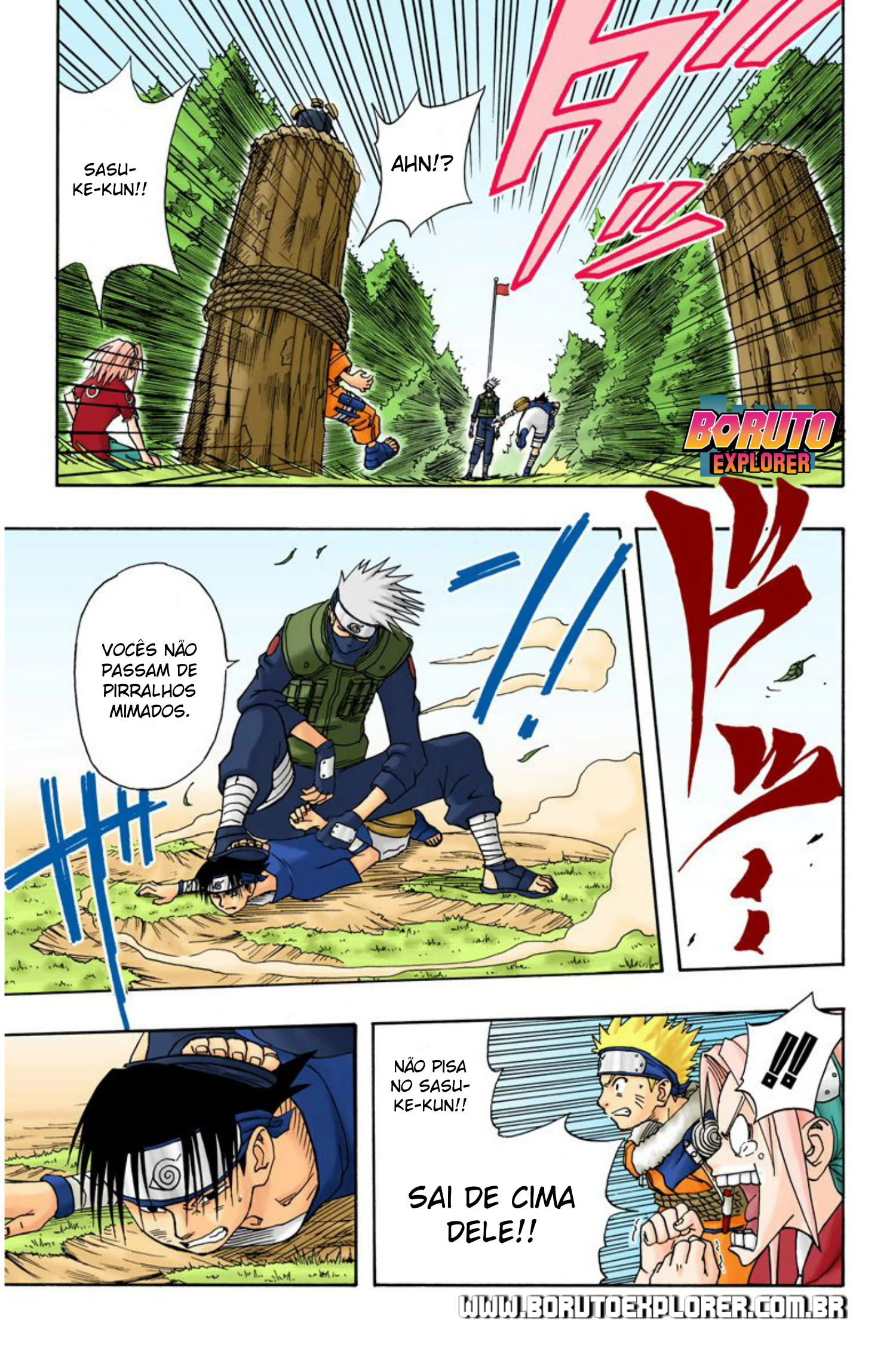 Read Naruto - Versão Colorida Oficial Manga Online