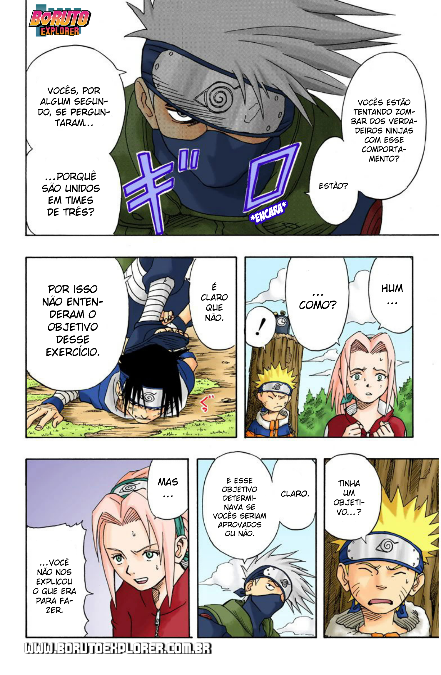 Read Naruto - Versão Colorida Oficial Manga Online