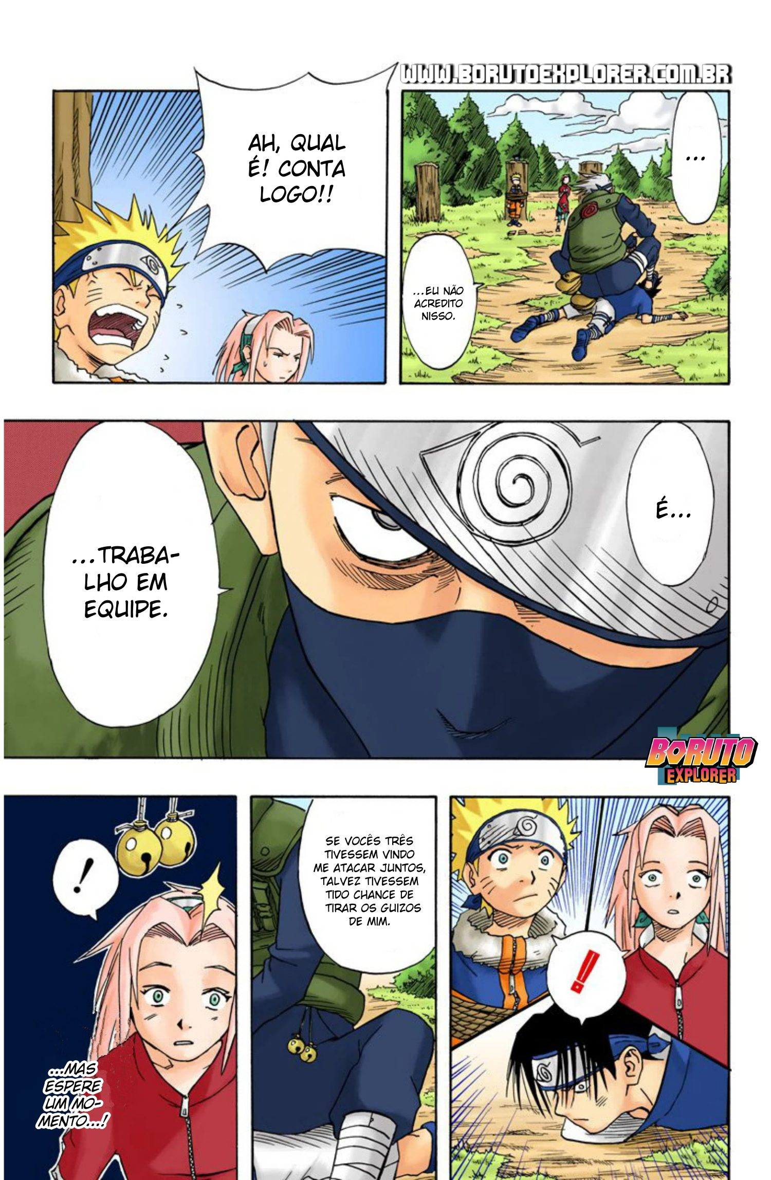 Read Naruto - Versão Colorida Oficial Manga Online