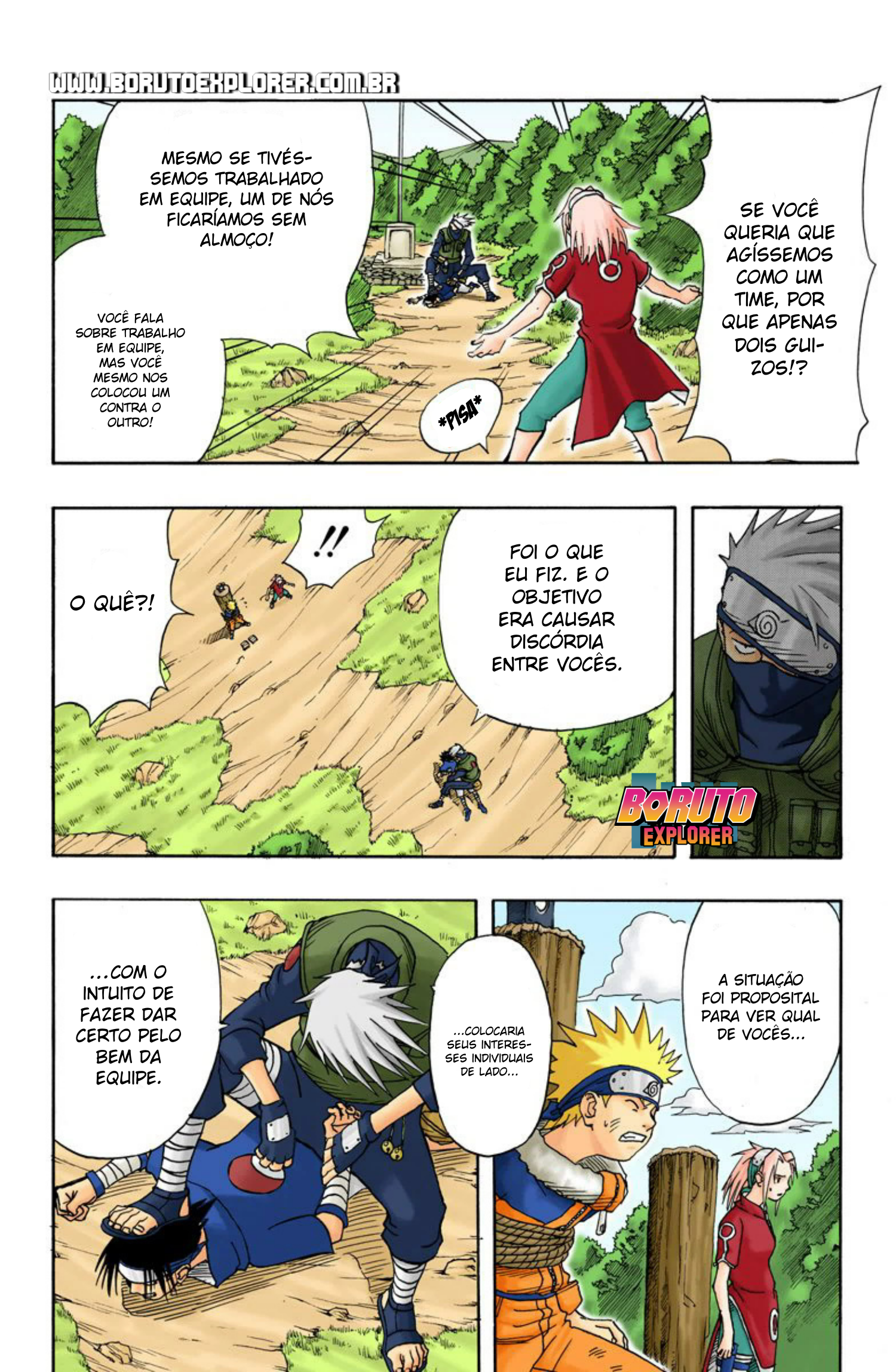 Read Naruto - Versão Colorida Oficial Manga Online