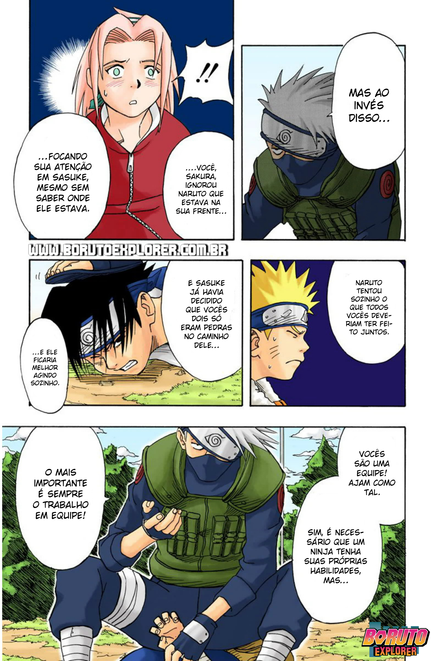 Read Naruto - Versão Colorida Oficial Manga Online