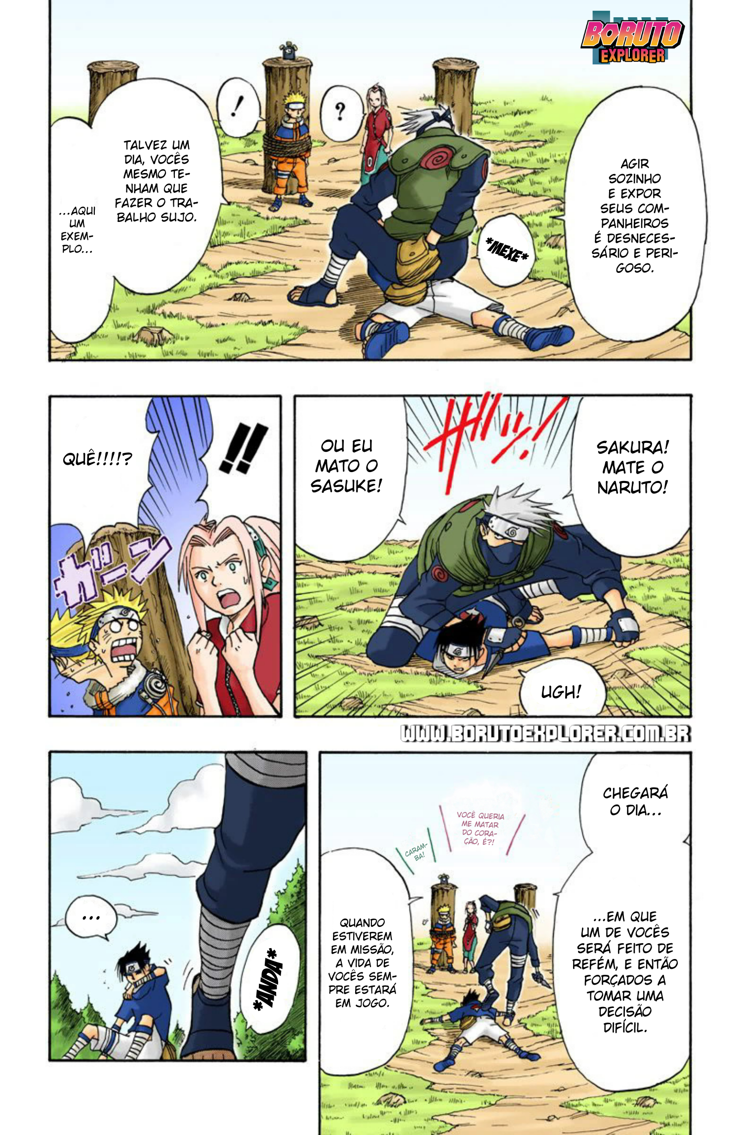 Read Naruto - Versão Colorida Oficial Manga Online
