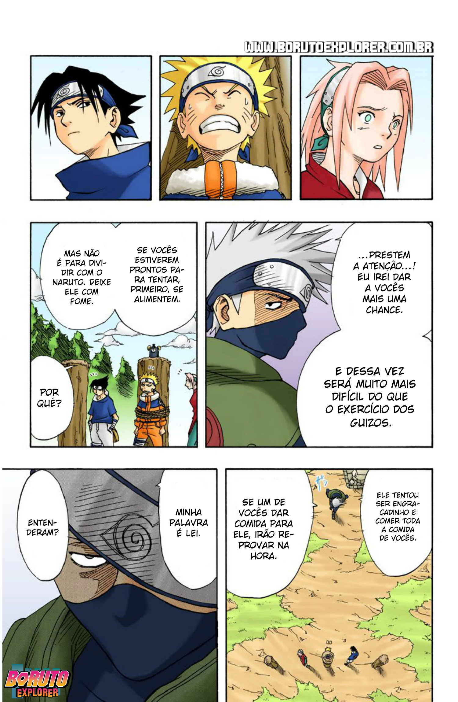 Read Naruto - Versão Colorida Oficial Manga Online