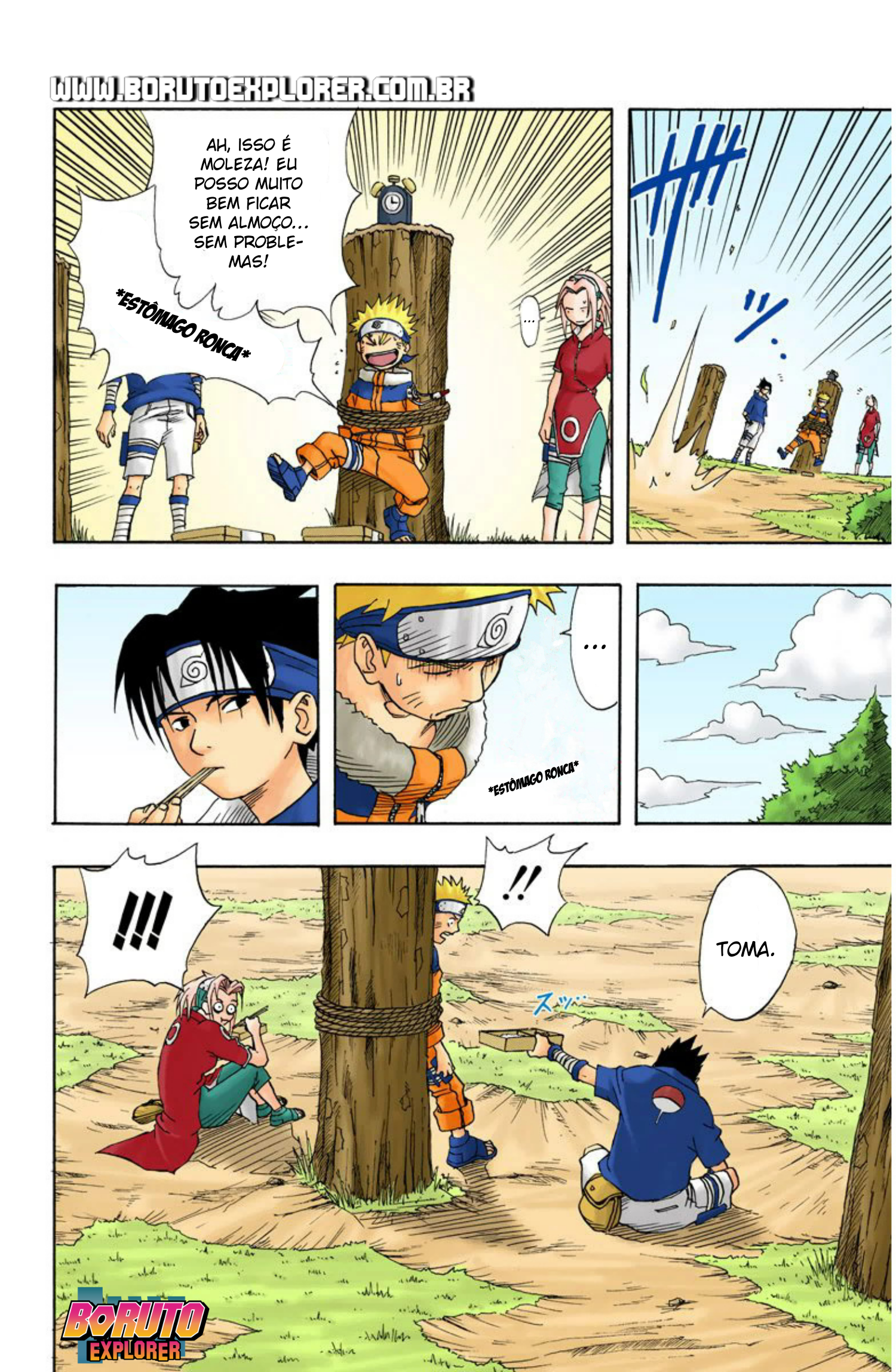 Read Naruto - Versão Colorida Oficial Manga Online