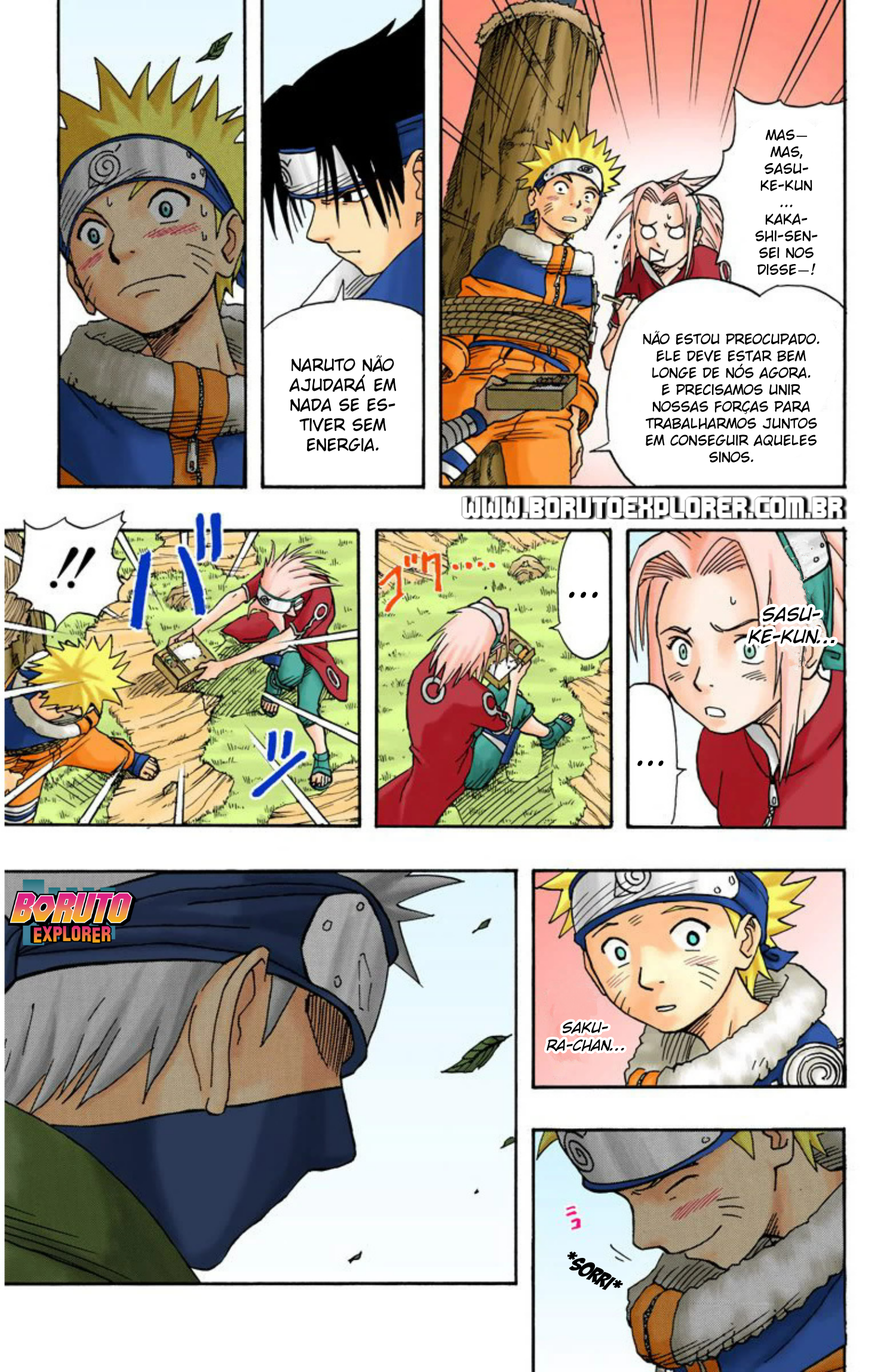 Read Naruto - Versão Colorida Oficial Manga Online