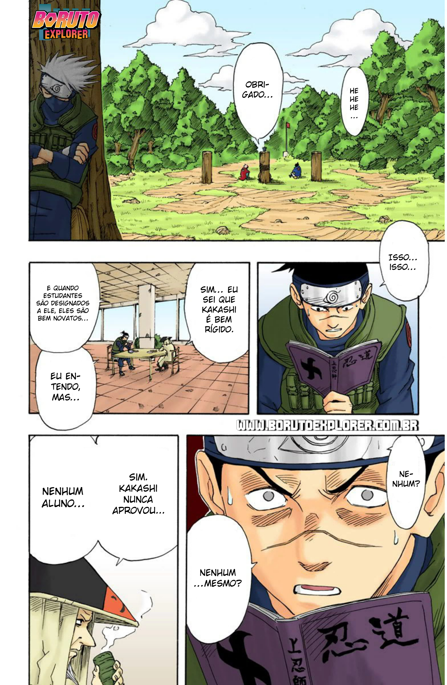 Read Naruto - Versão Colorida Oficial Manga Online