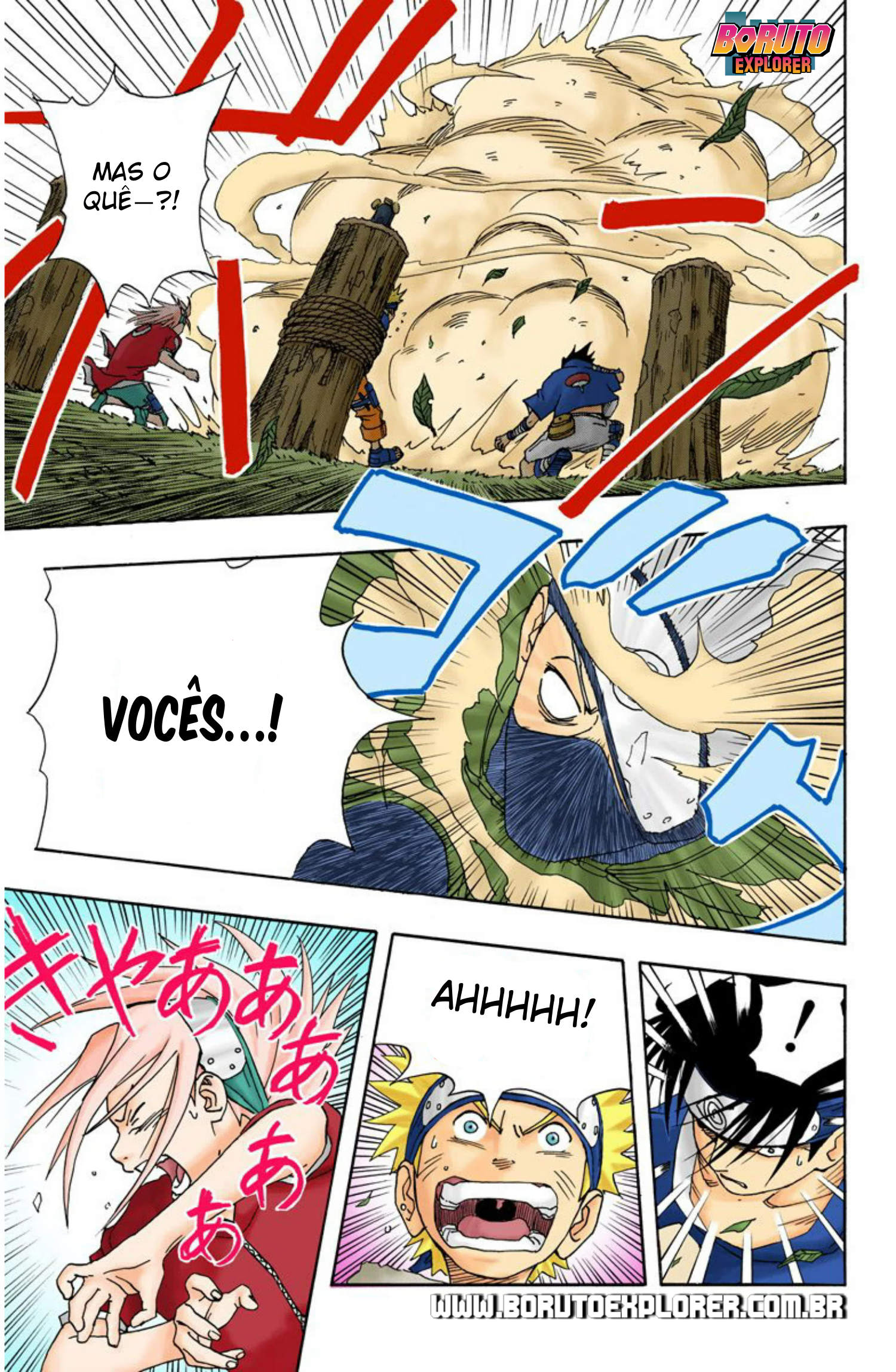 Read Naruto - Versão Colorida Oficial Manga Online