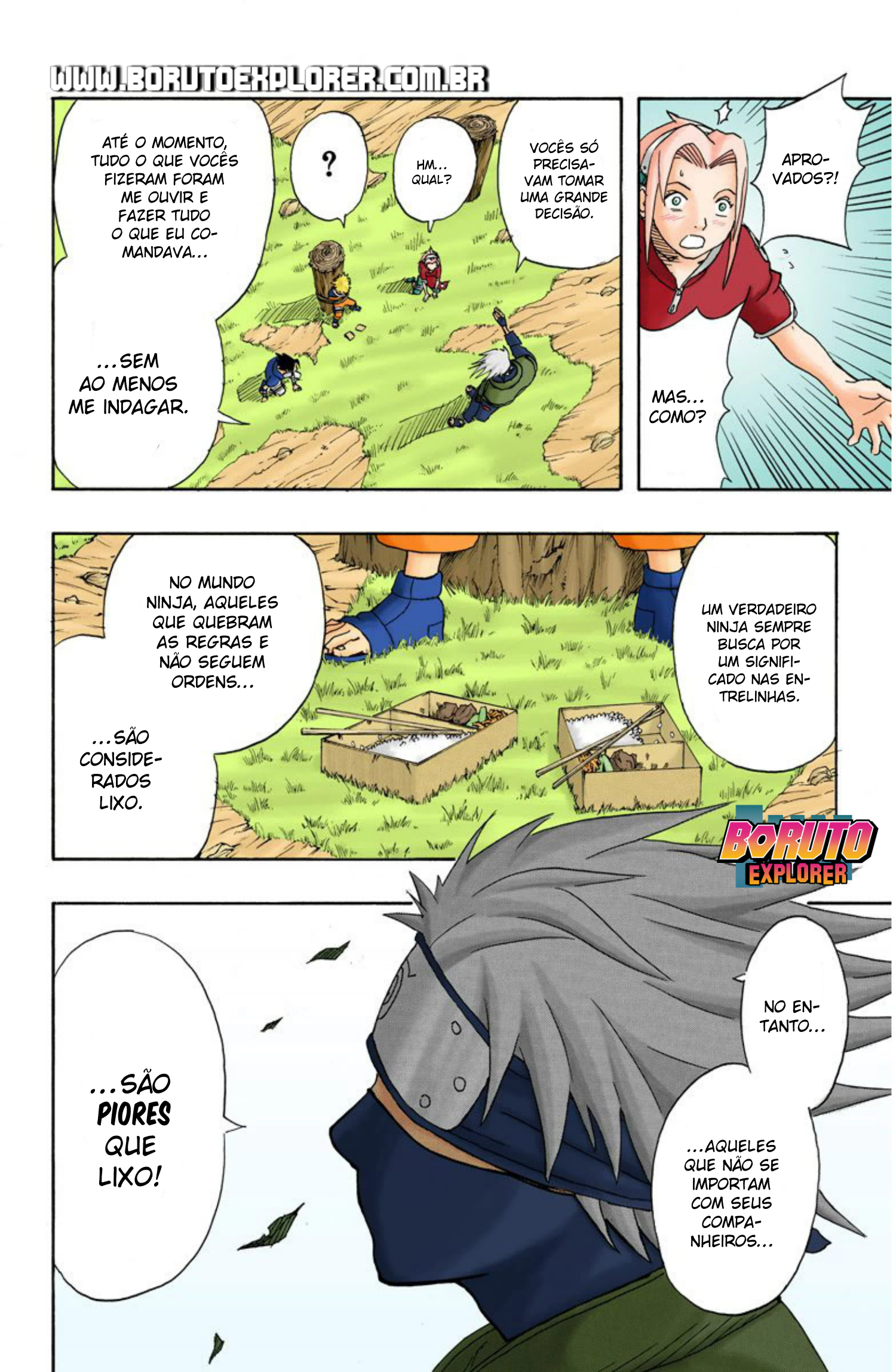 Read Naruto - Versão Colorida Oficial Manga Online