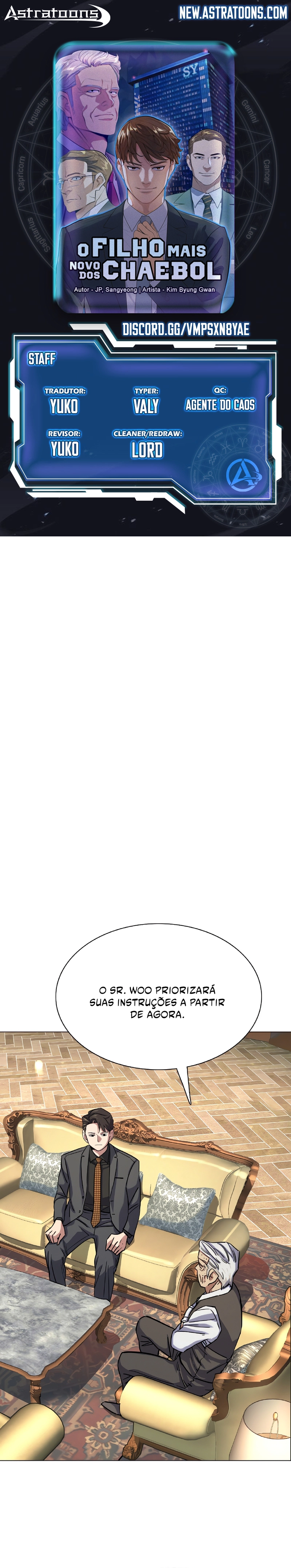 Read O Filho mais Novo dos Chaebol Manga Online