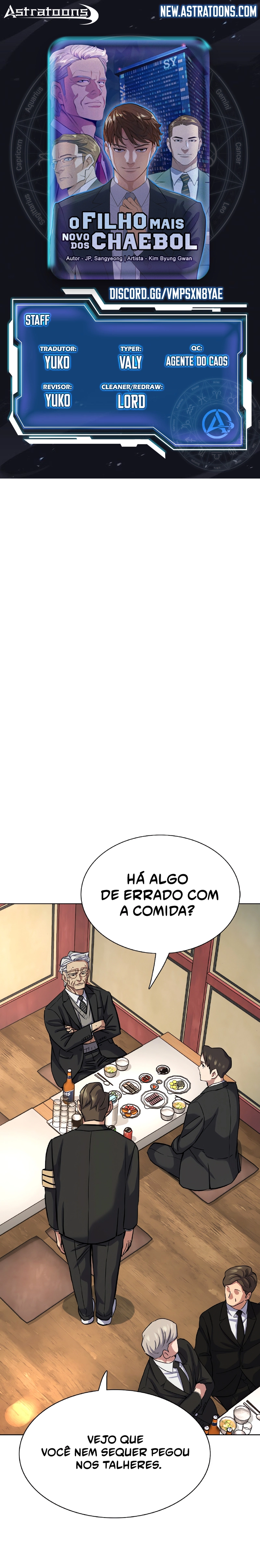 Read O Filho mais Novo dos Chaebol Manga Online