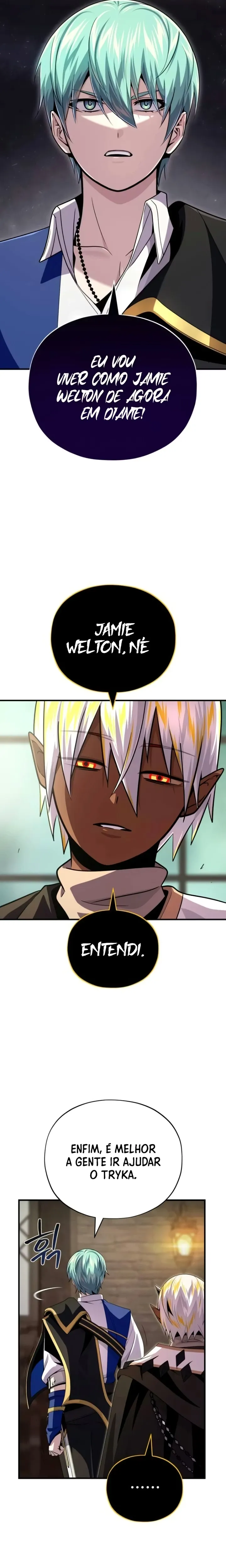 Read O Mago Negro que Retorna Após 66666 Anos Manga Online