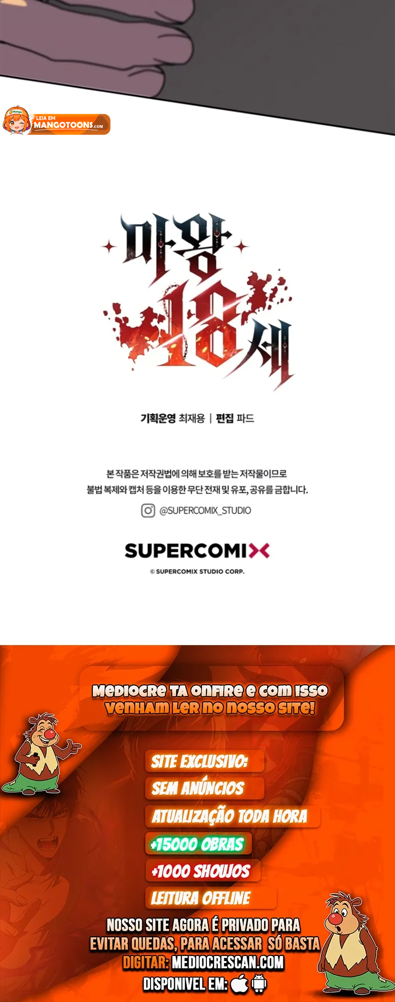 Read O Rei Demônio de 18 Anos Manga Online