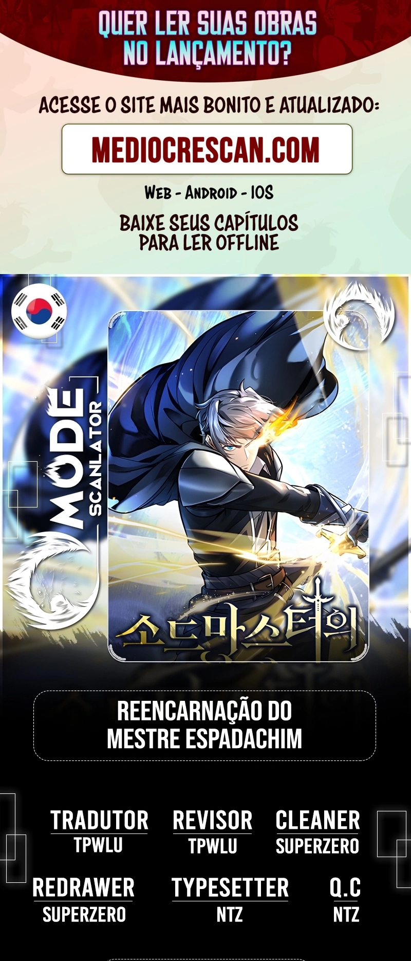 Read Reencarnação do Mestre Espadachim Manga Online