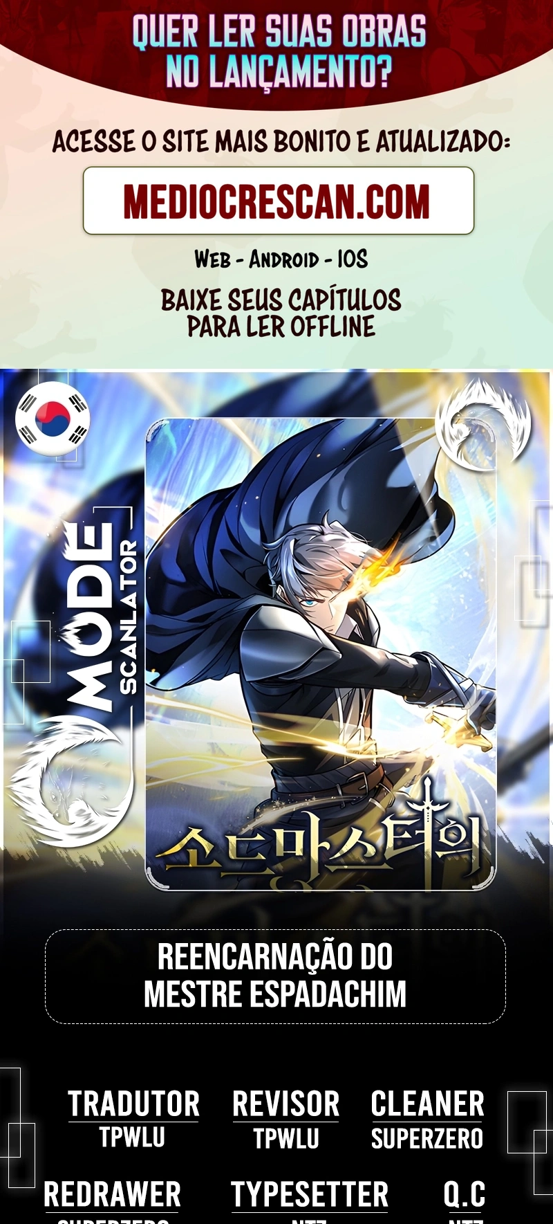 Read Reencarnação do Mestre Espadachim Manga Online
