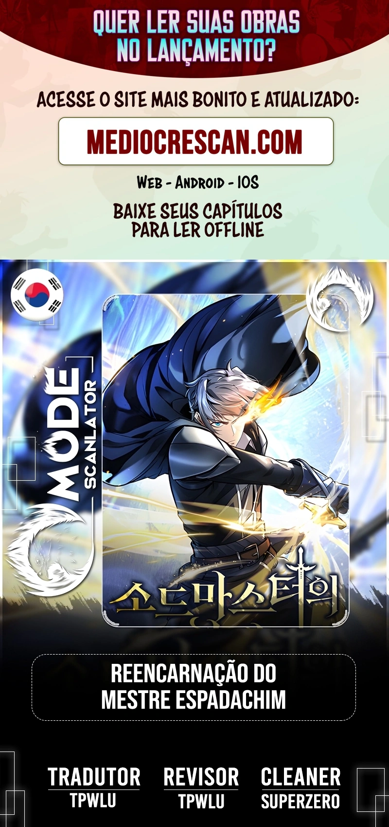 Read Reencarnação do Mestre Espadachim Manga Online