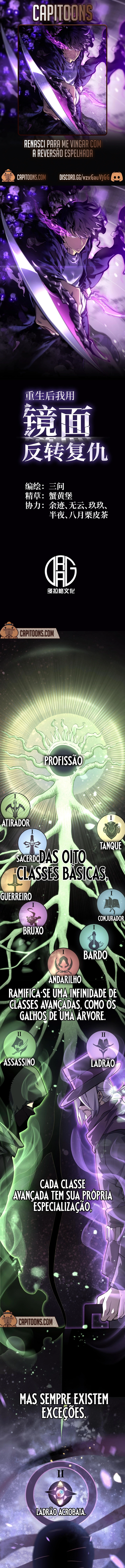 Read Renasci para me Vingar com a Reversão Espelhada Manga Online