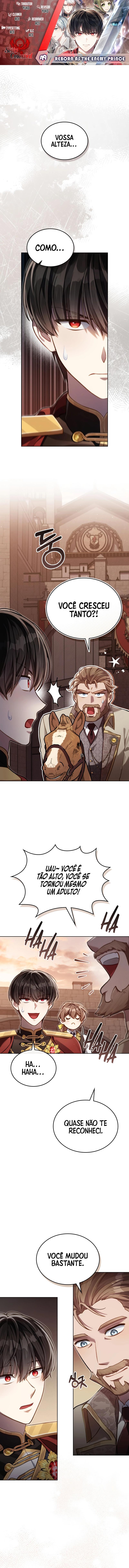 Read Renascido como o Príncipe Inimigo Manga Online