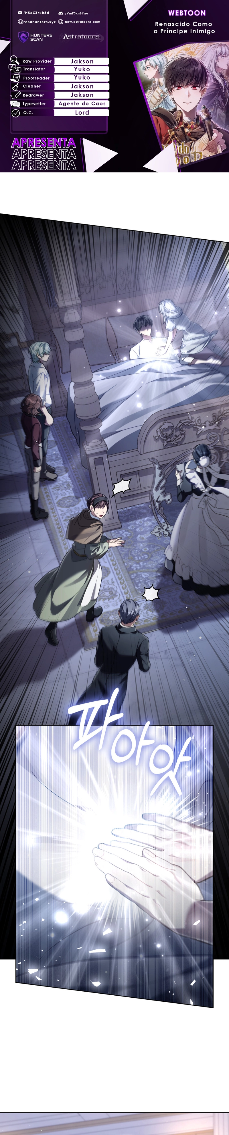 Read Renascido como o Príncipe Inimigo Manga Online