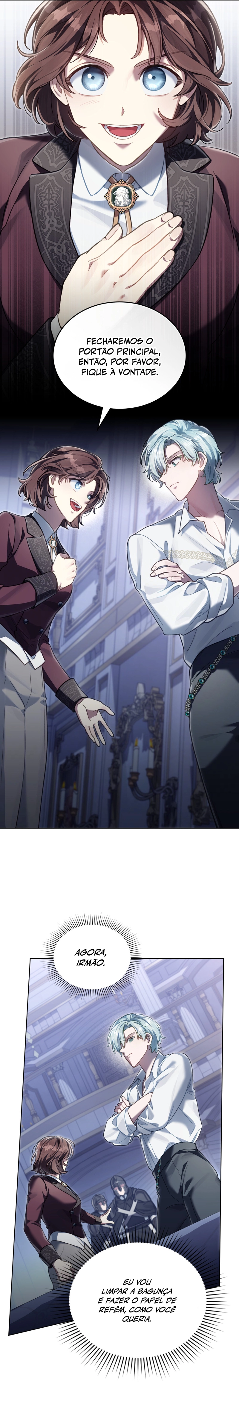 Read Renascido como o Príncipe Inimigo Manga Online