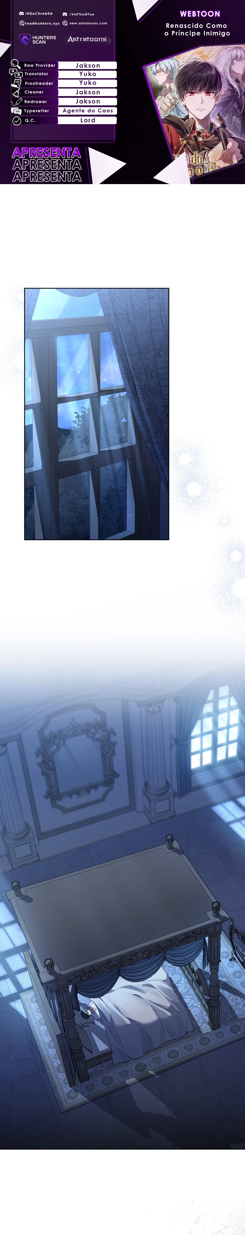 Read Renascido como o Príncipe Inimigo Manga Online