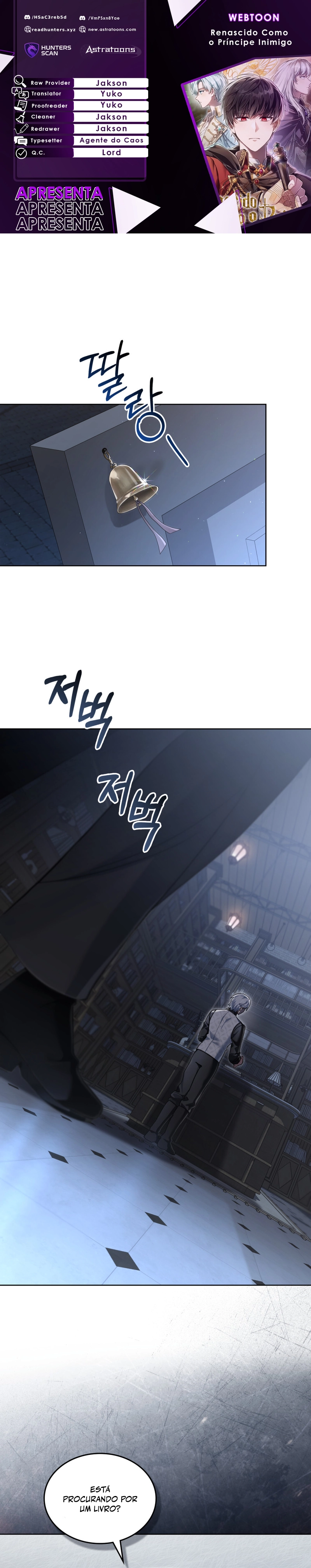 Read Renascido como o Príncipe Inimigo Manga Online