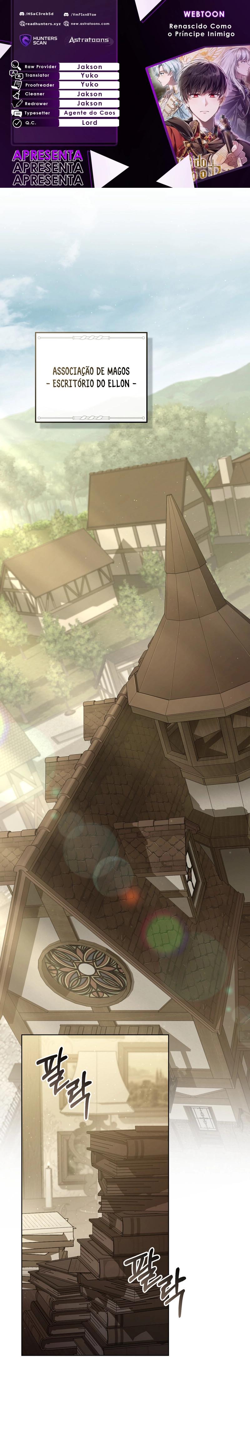 Read Renascido como o Príncipe Inimigo Manga Online