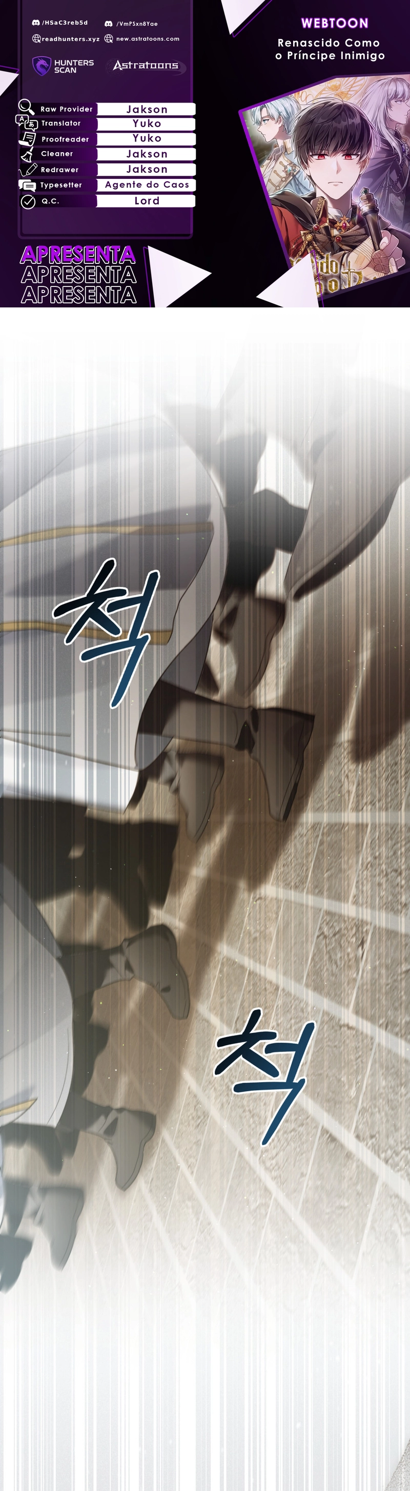 Read Renascido como o Príncipe Inimigo Manga Online
