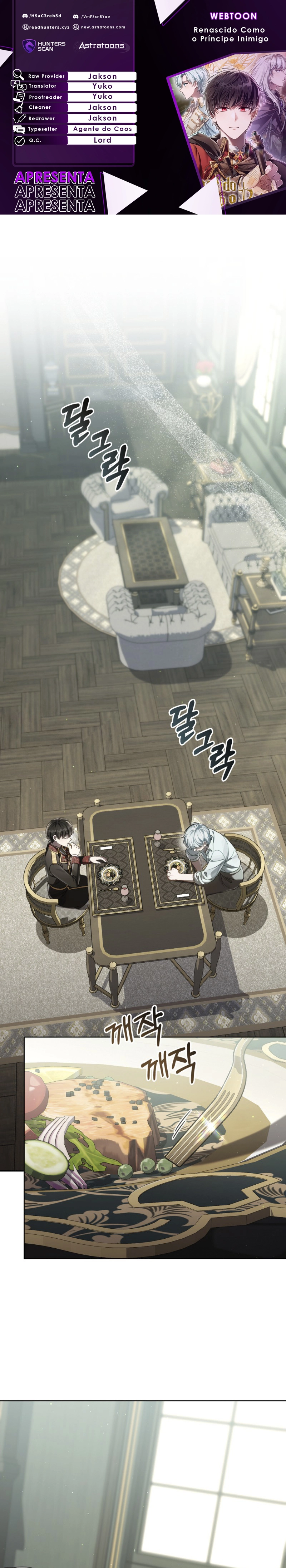 Read Renascido como o Príncipe Inimigo Manga Online