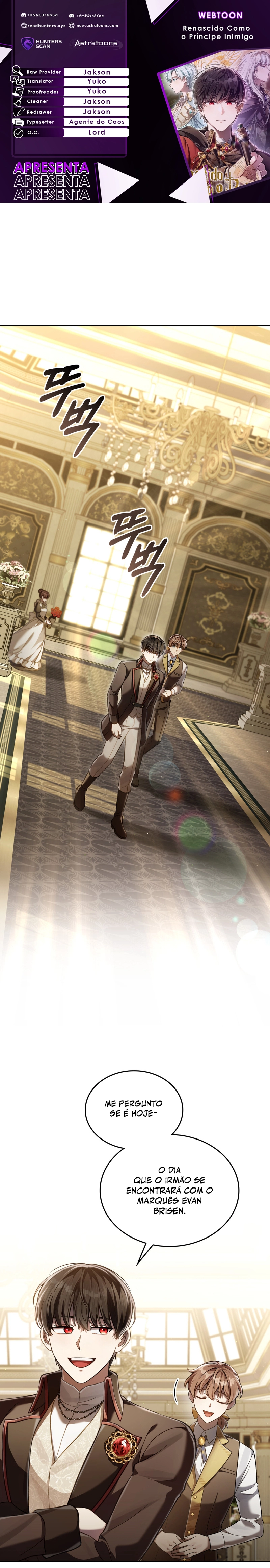 Read Renascido como o Príncipe Inimigo Manga Online