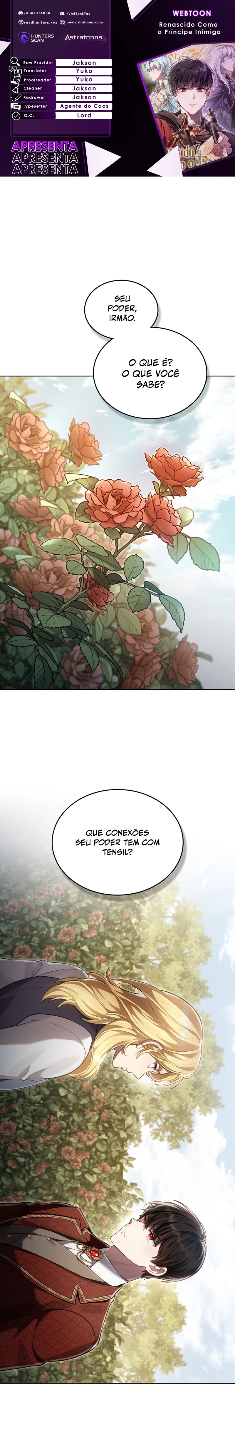 Read Renascido como o Príncipe Inimigo Manga Online