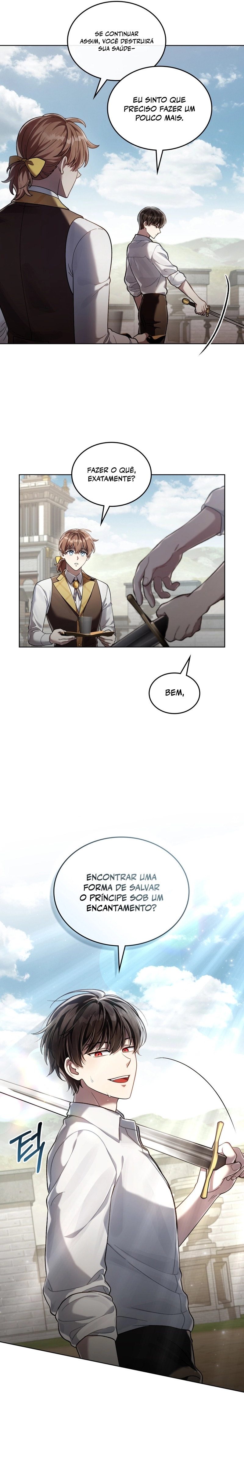 Read Renascido como o Príncipe Inimigo Manga Online