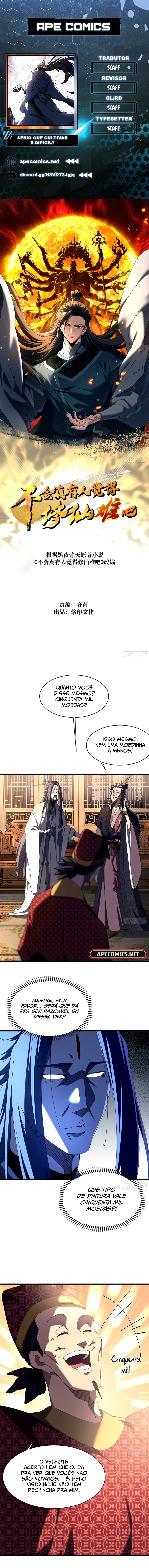 Read Sério que Cultivar é Difícil Manga Online