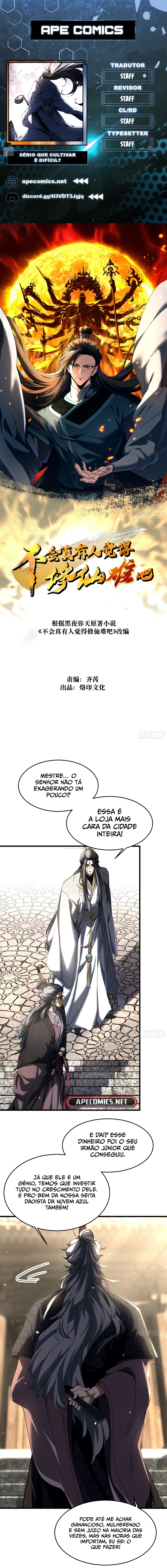 Read Sério que Cultivar é Difícil Manga Online