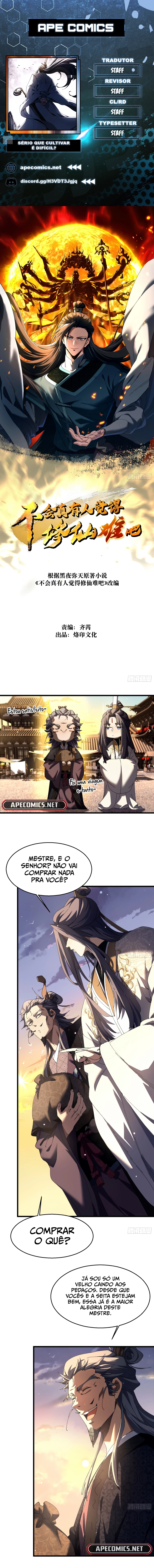 Read Sério que Cultivar é Difícil Manga Online