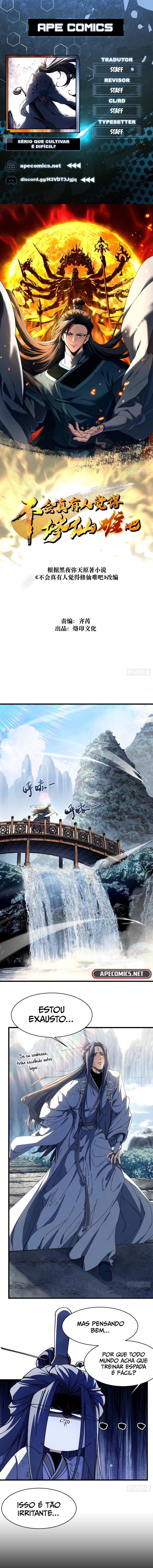 Read Sério que Cultivar é Difícil Manga Online