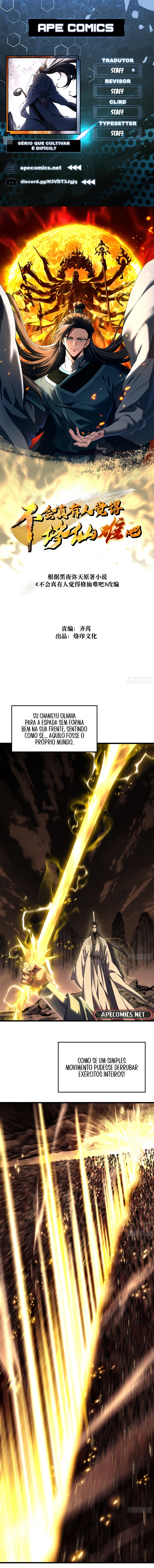 Read Sério que Cultivar é Difícil Manga Online