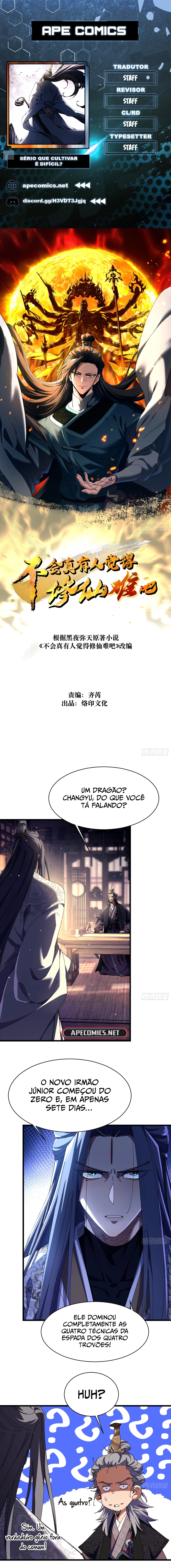 Read Sério que Cultivar é Difícil Manga Online