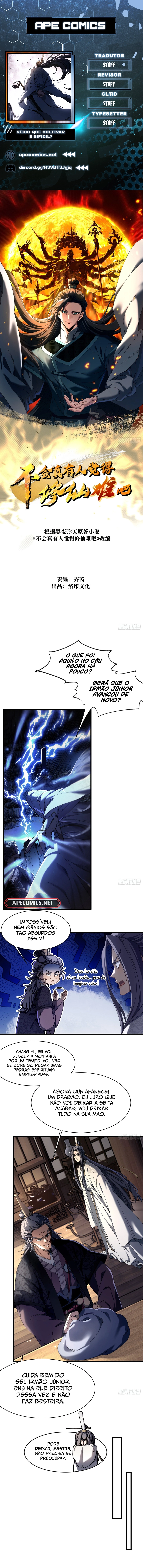 Read Sério que Cultivar é Difícil Manga Online