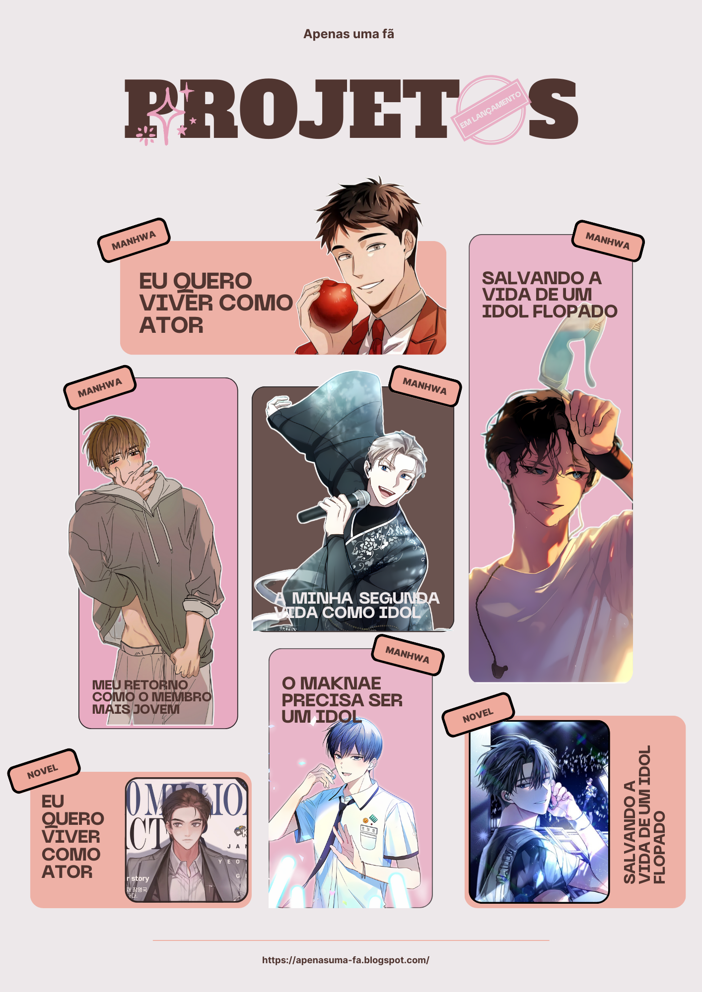 Read Salvando a Vida de um Idol Flopado Manga Online