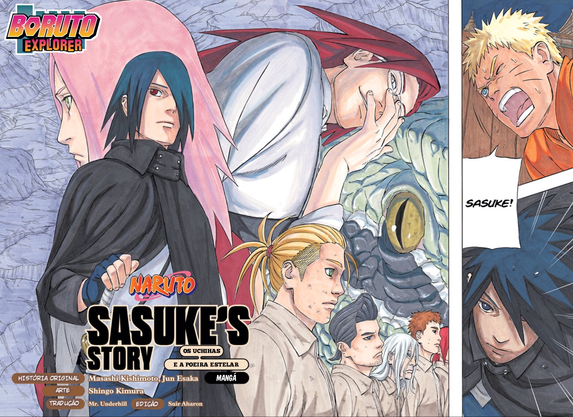 Read Sasuke Retsuden (Versão em Mangá) Manga Online